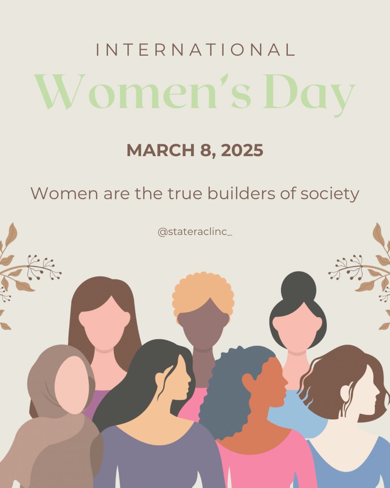 Happy International Women’s Day! 🩷✨ Today, we honor the strength, resilience, and grace of women everywhere. Whether you’re nurturing, leading, healing, or creating, your impact is immeasurable. At Statera Clinic, we believe in empowerin