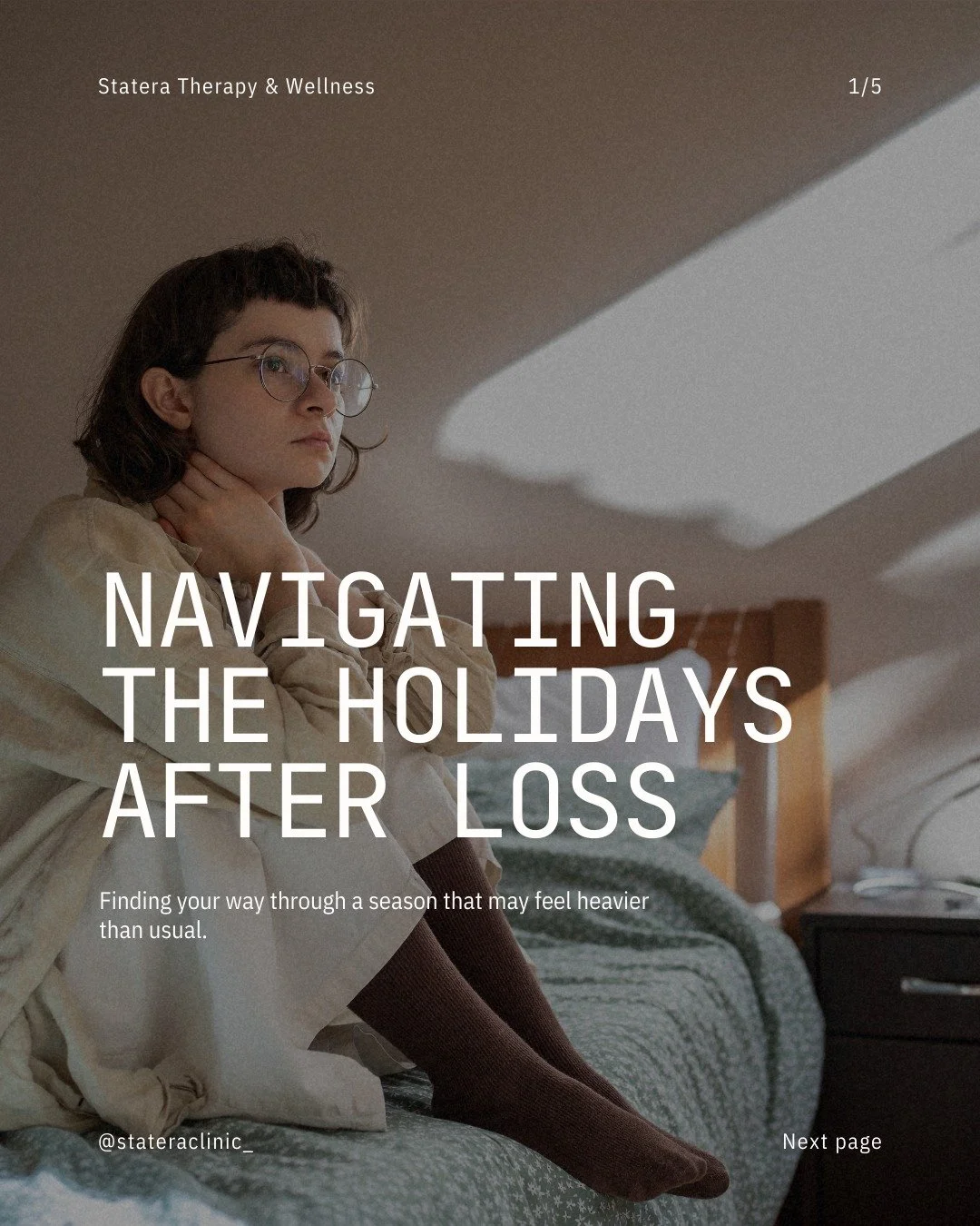 The holidays can bring both warmth and heaviness, especially when you&rsquo;re carrying grief. If this season feels different, harder, or more emotional than years past, you&rsquo;re not alone. 💛

You&rsquo;re allowed to move at your own pace, honou