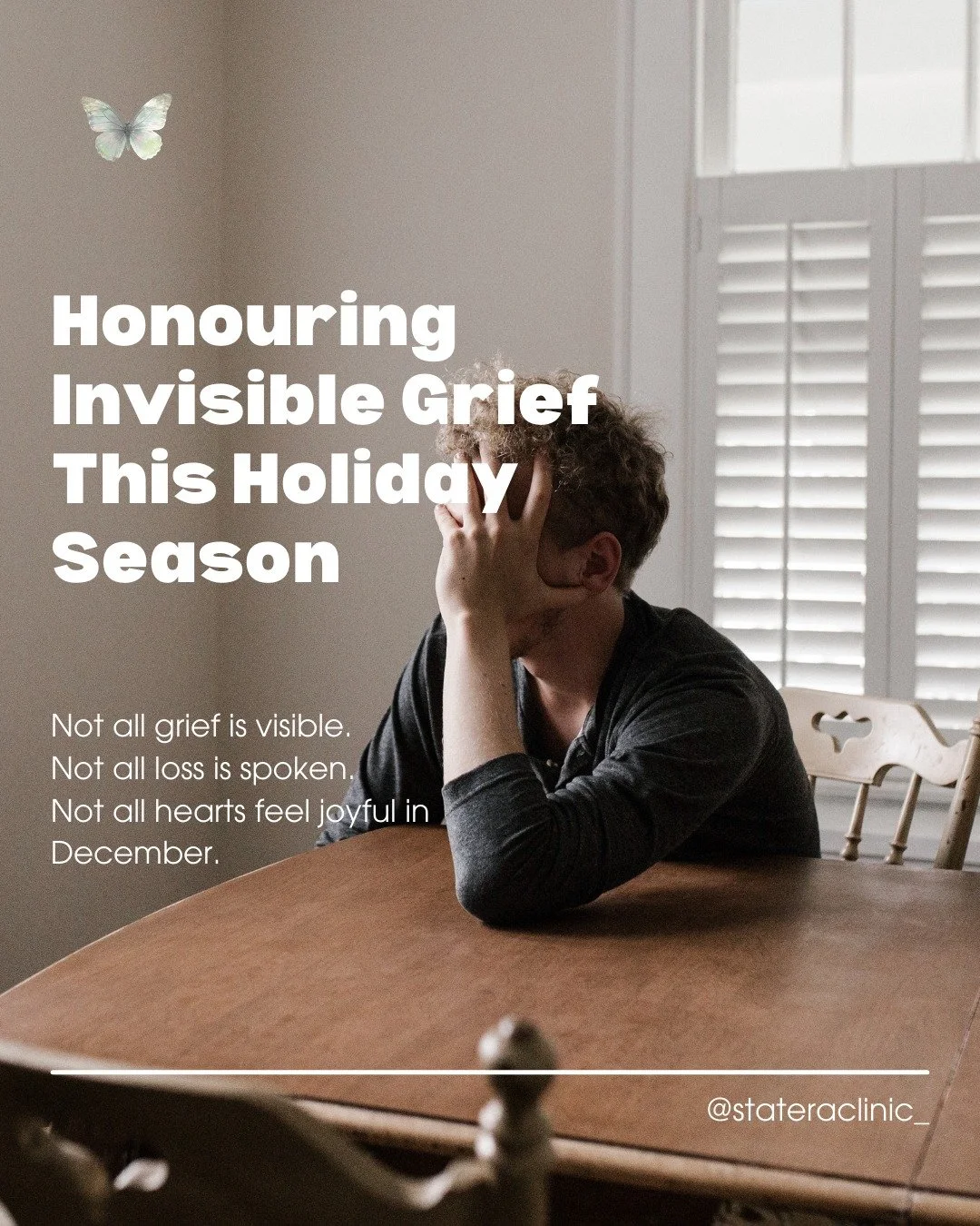 The holidays can quietly amplify grief, especially the kind others may not see.

This season, let&rsquo;s move with a little more patience, softness, and compassion for those carrying loss. And if you&rsquo;re grieving, know this: your pain is valid,