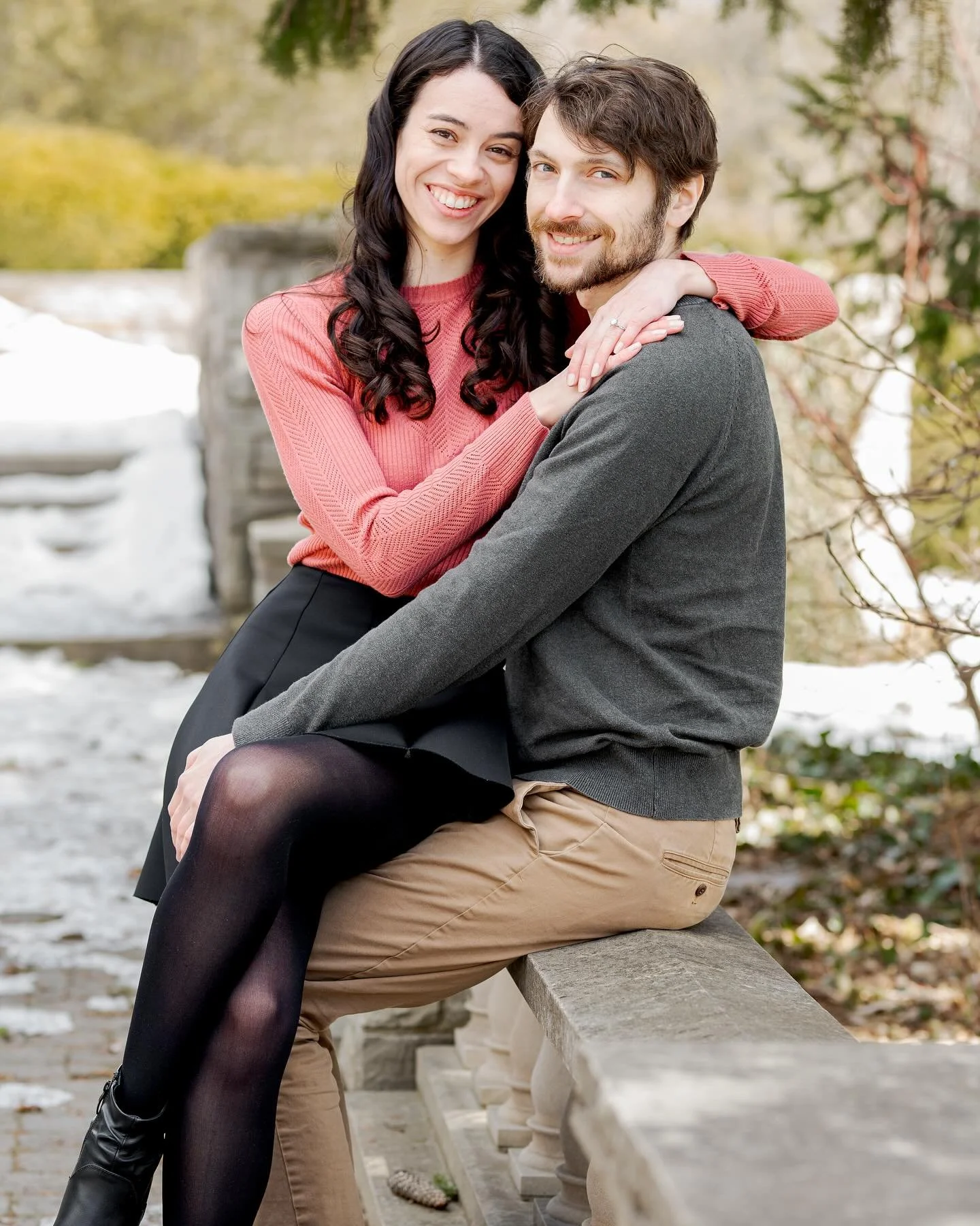 Myles and Melissa are making it official! 💍&rdquo;
.
.
.
.

Had such a great time capturing these two&mdash;just pure love, laughter, and a little bit of wedding planning stress already kicking in. Wishing you both all the happiness in the world.  @