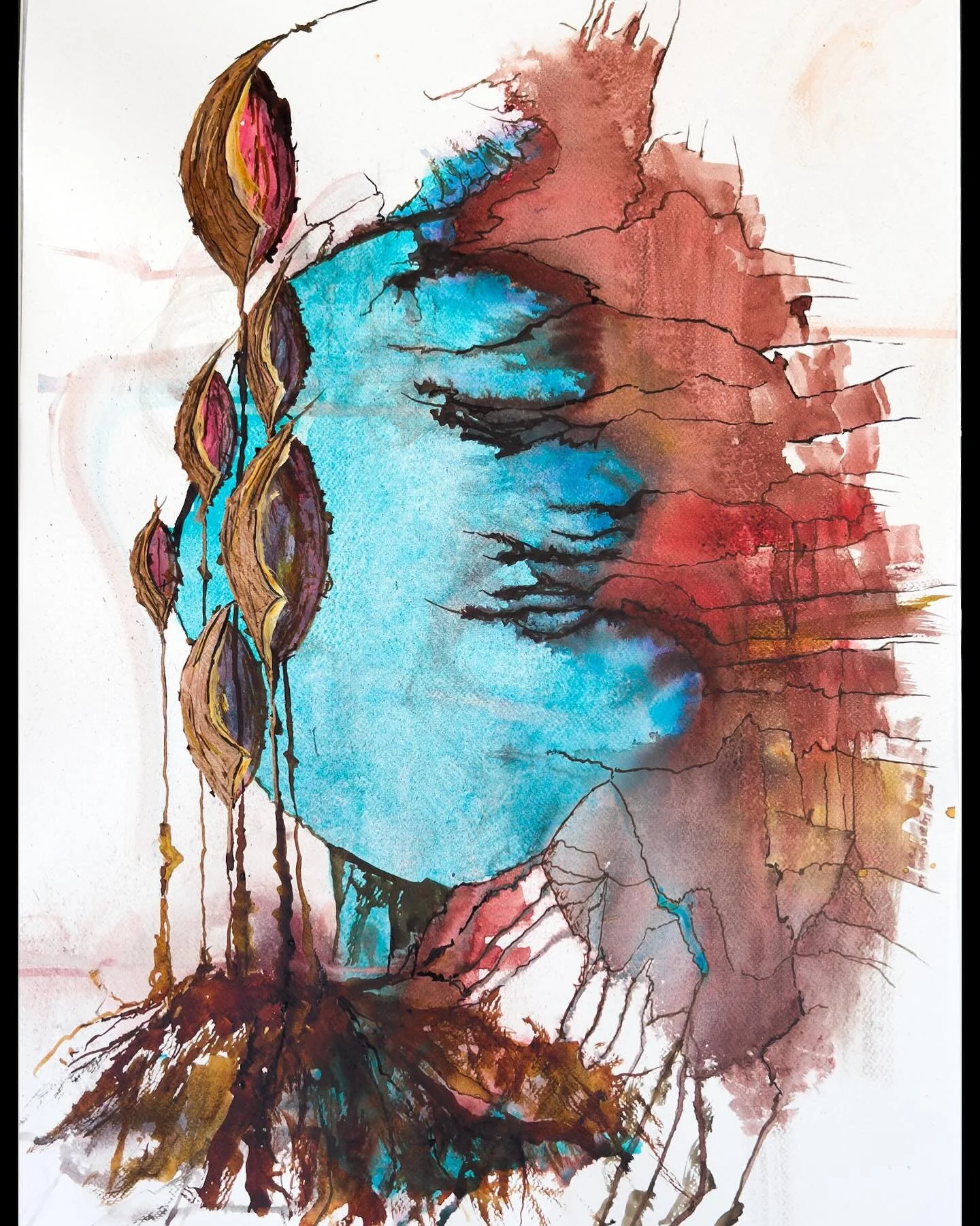 The great thing about abstract is you can leave it to the imagination. Lots more at www.bearart.co.uk