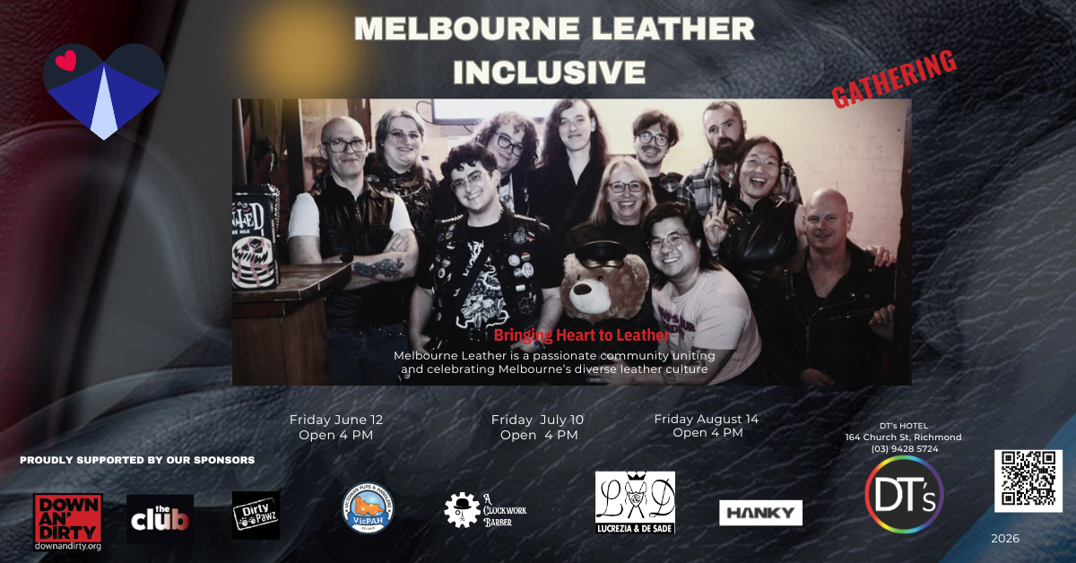 Melbourne Leather Inclusive gathering