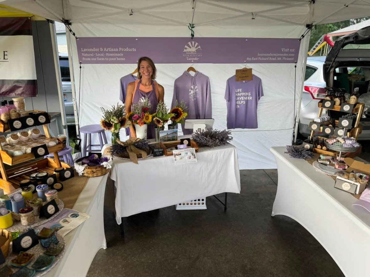 Come visit us next Saturday, October 11th from 7-11am at MP Fit Club &amp; Studio 💫 

We will be set up at @mpfitclub with all your lavender favorites including lavender room spray, body scrub, lip balm, syrup and much more! We also have new product