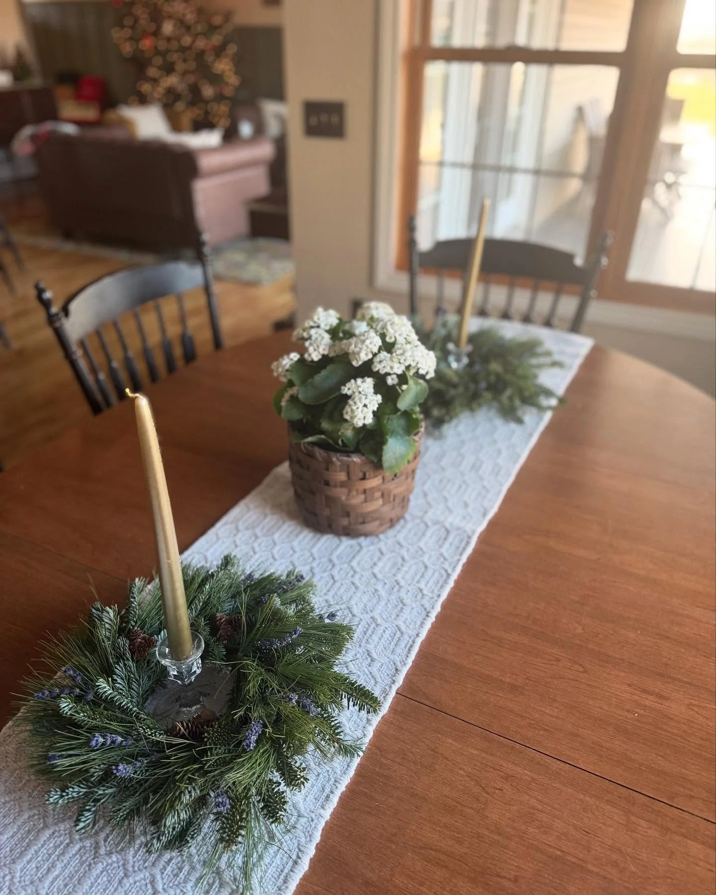 These lavender + evergreen candle wreaths were such a joy to create for our own table. Next year, these beauties will be available alongside our centerpieces&mdash;and we can&rsquo;t wait to share them with you!

A heartfelt thank you to everyone who