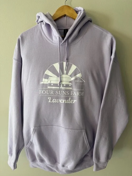 Four Suns Farm Adult Lavender Hoodie