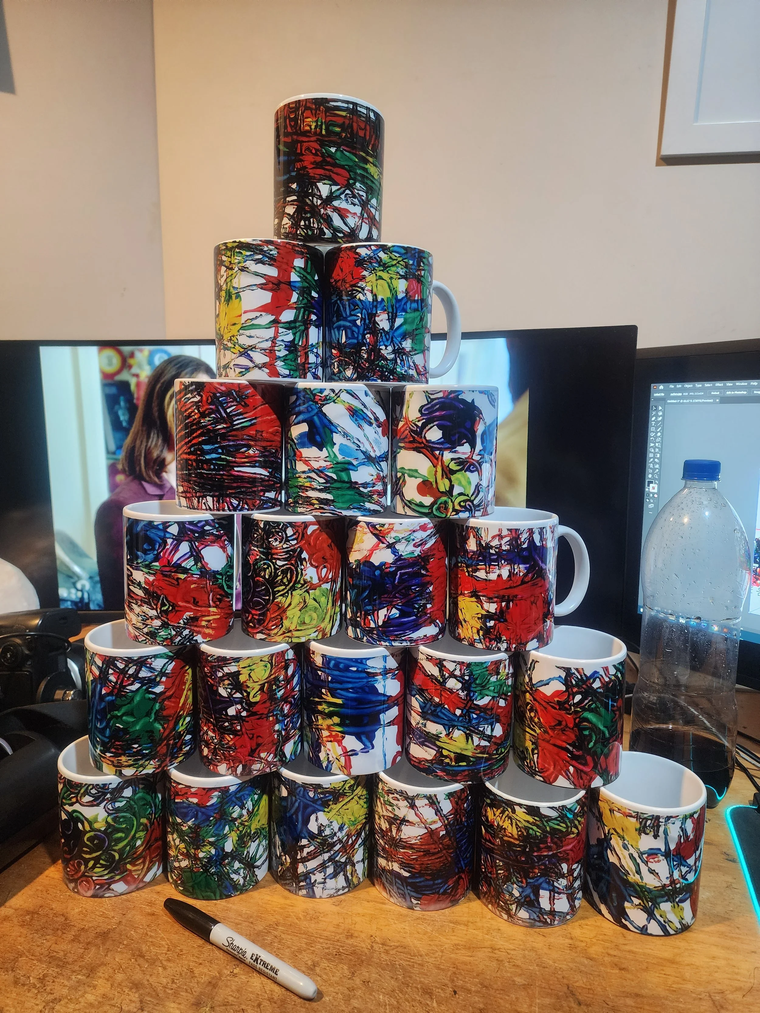 printed  coffee mug
