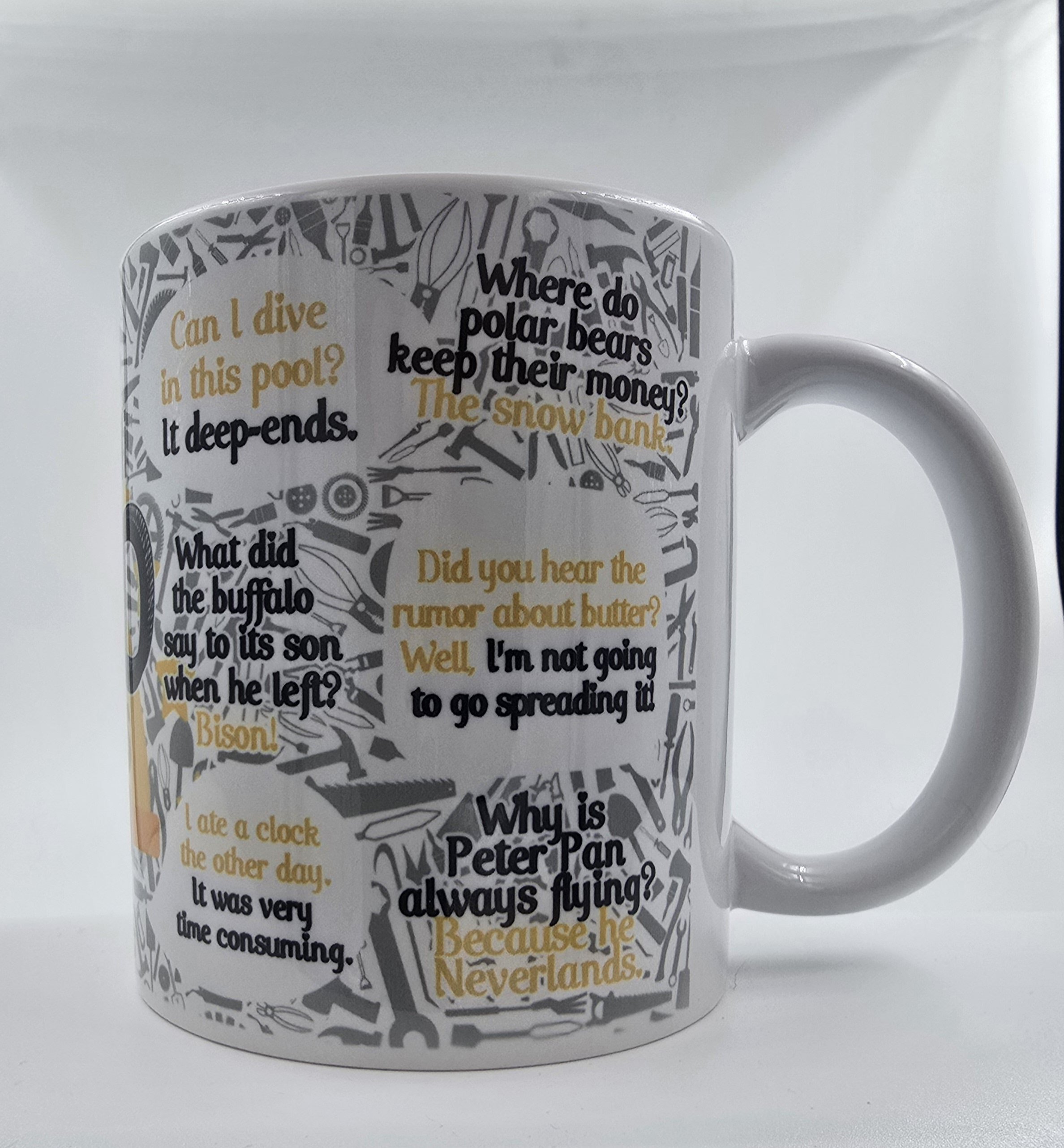 dad jokes mug