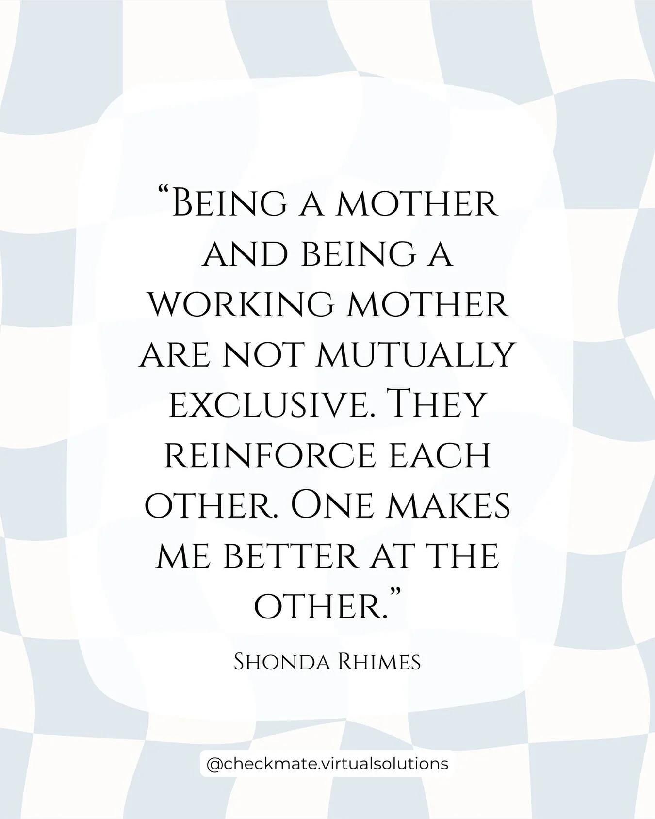 This quote by Shonda Rhimes hit me hard.
 
There are days when I feel like I&rsquo;m being pulled in every direction &mdash; client deadlines, swim lessons, dinner plans, the never ending trail of crumbs on the floor. But somehow, showing up fully in