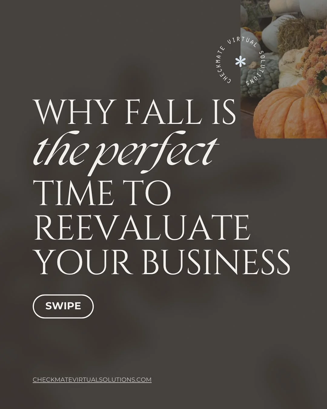 Fall might be your busy season, but it can also be a strategic one. 🍂

As business ramps up and the holidays approach, now&rsquo;s the time to take a step back and make sure your systems are supporting your growth (not slowing it down).

If your pla