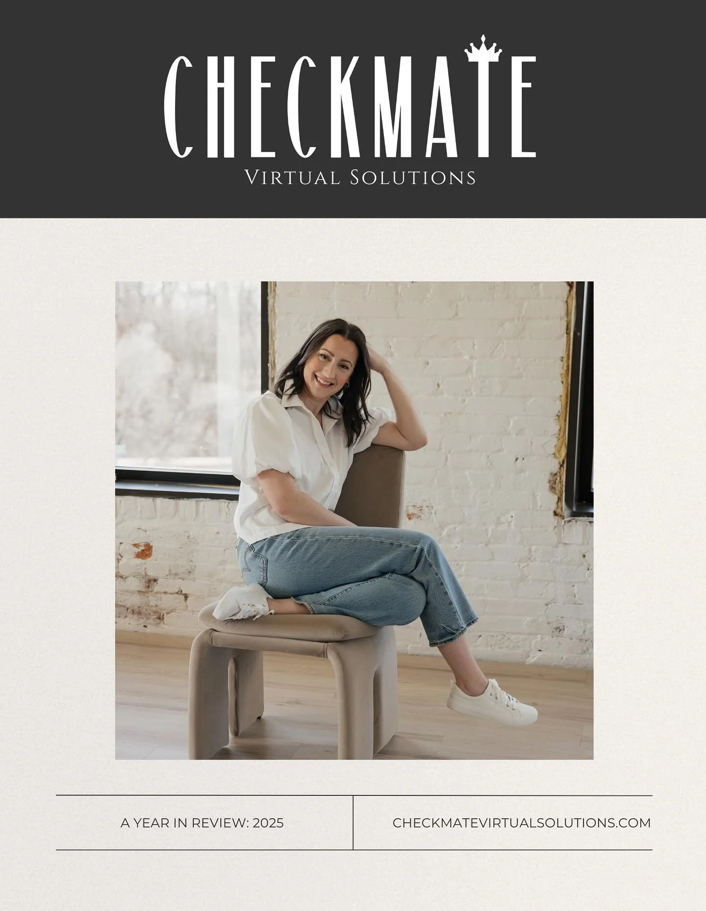 2025 was about building &mdash; intentionally.
 
Launching Checkmate Virtual Solutions, serving aligned clients, creating sustainable systems, and laying the groundwork for growth in 2026.
 
But the biggest win?
Time. Presence. Balance.
 
Building a 