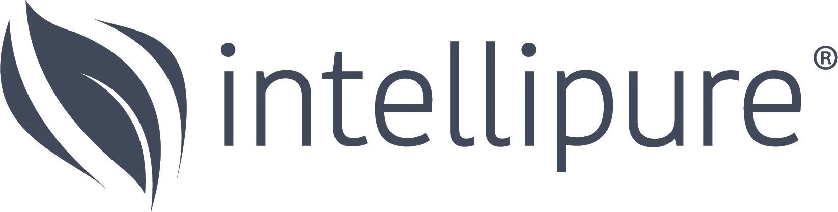 Logo of Intelipure with a stylized leaf icon and the company name