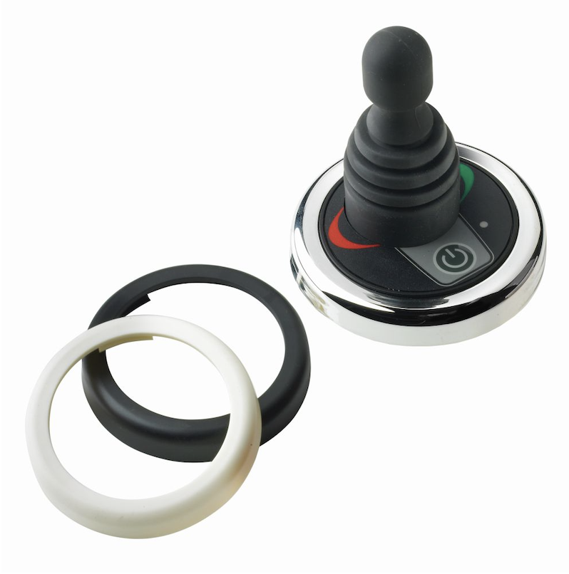 Compact boeg-/hekschroefpaneel met joystick en tijdsvertraging