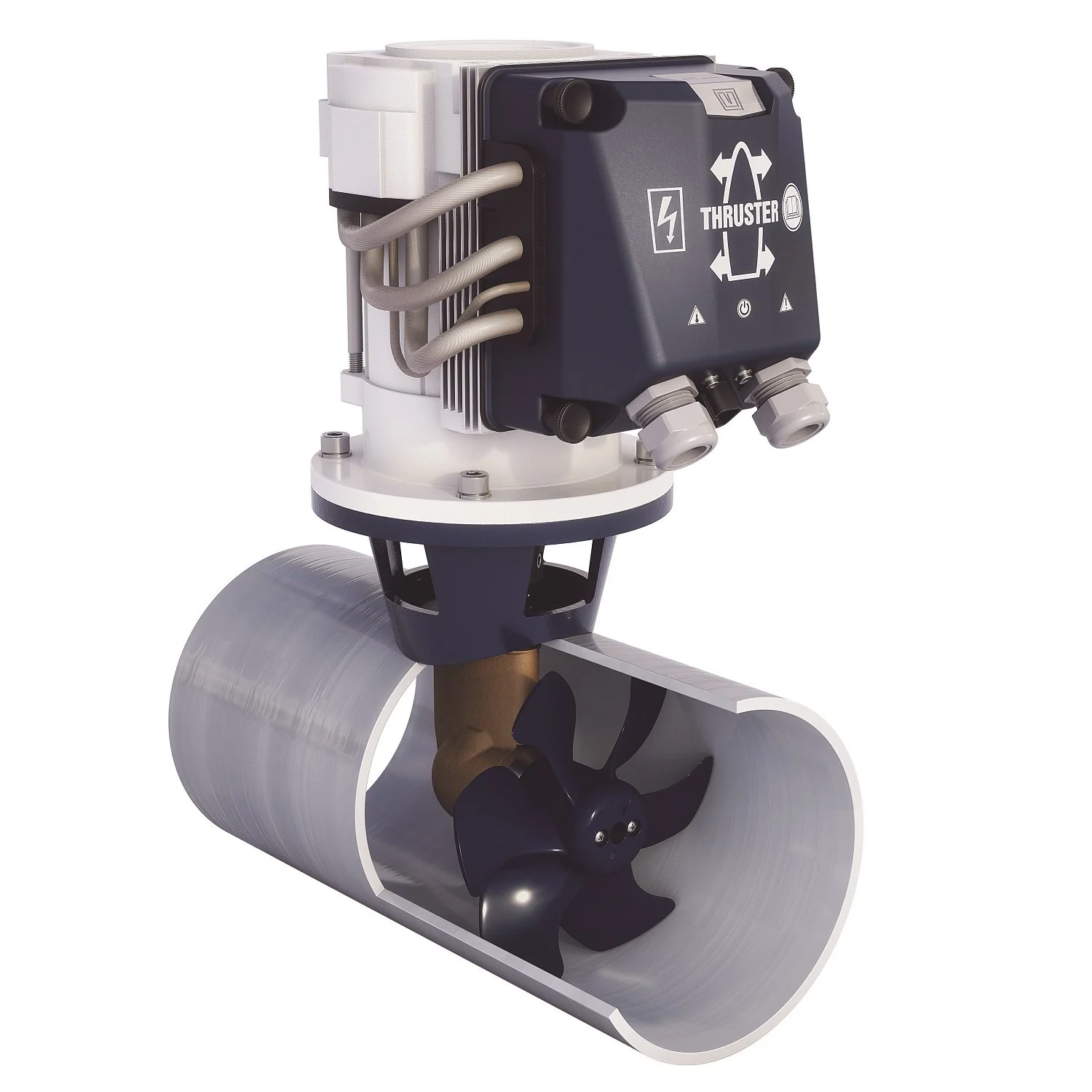 BOW PRO boegschroef 57 kgf 12 V voor 150 mm tunnel