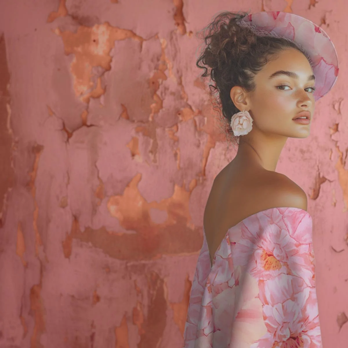 estampa autoral do Studio Mila Petry Co aplicada em moda feminina