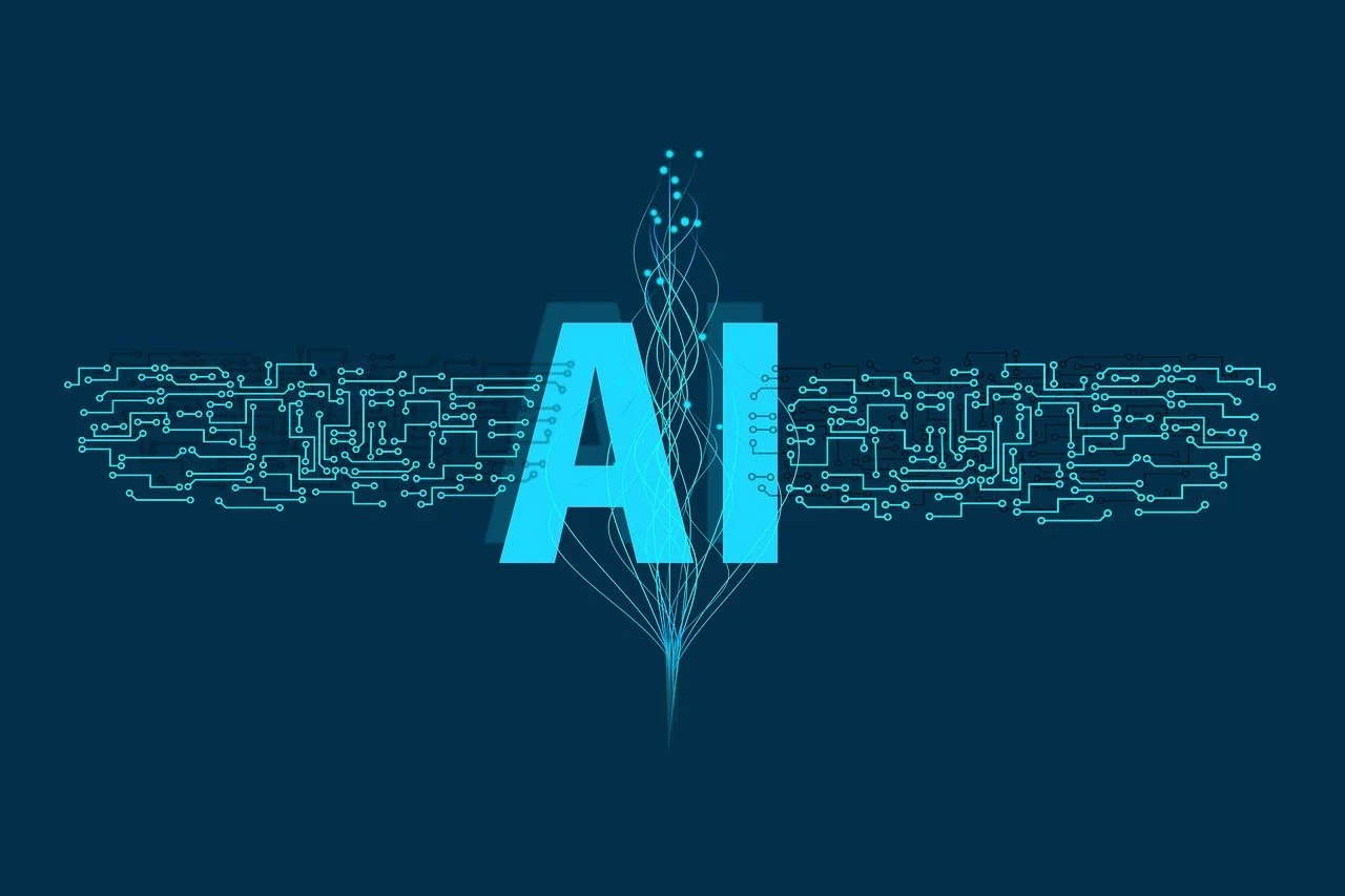 AI image made from computer patterns
