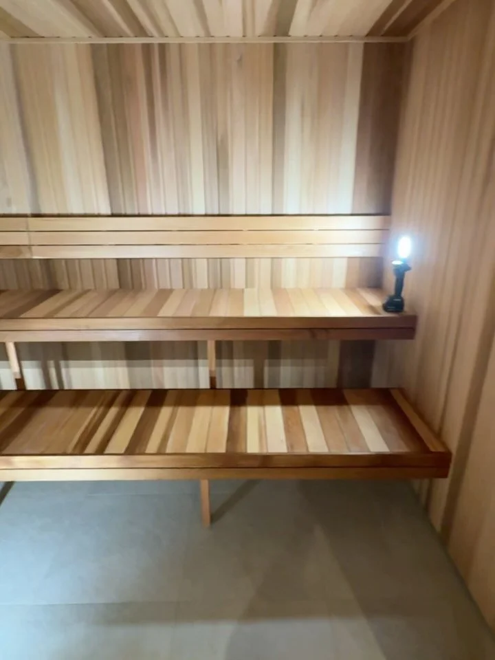 Quick fit out for @changenorthadelaide down in Adelaide! 🔥

Western red cedar interior in both traditional and Infrared saunas 🪵

Ready to be fit off heaters, lighting and glass installed 🤝