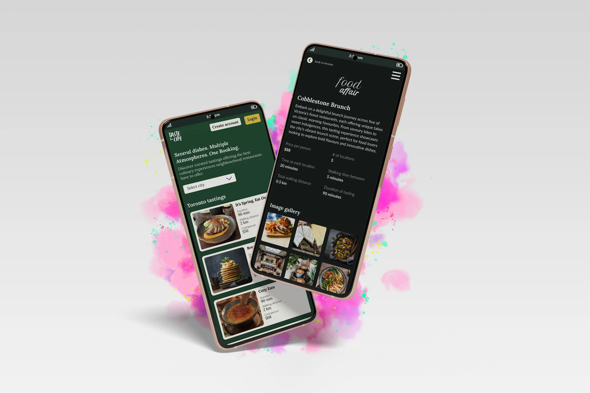 Taste the City | Booking Platform