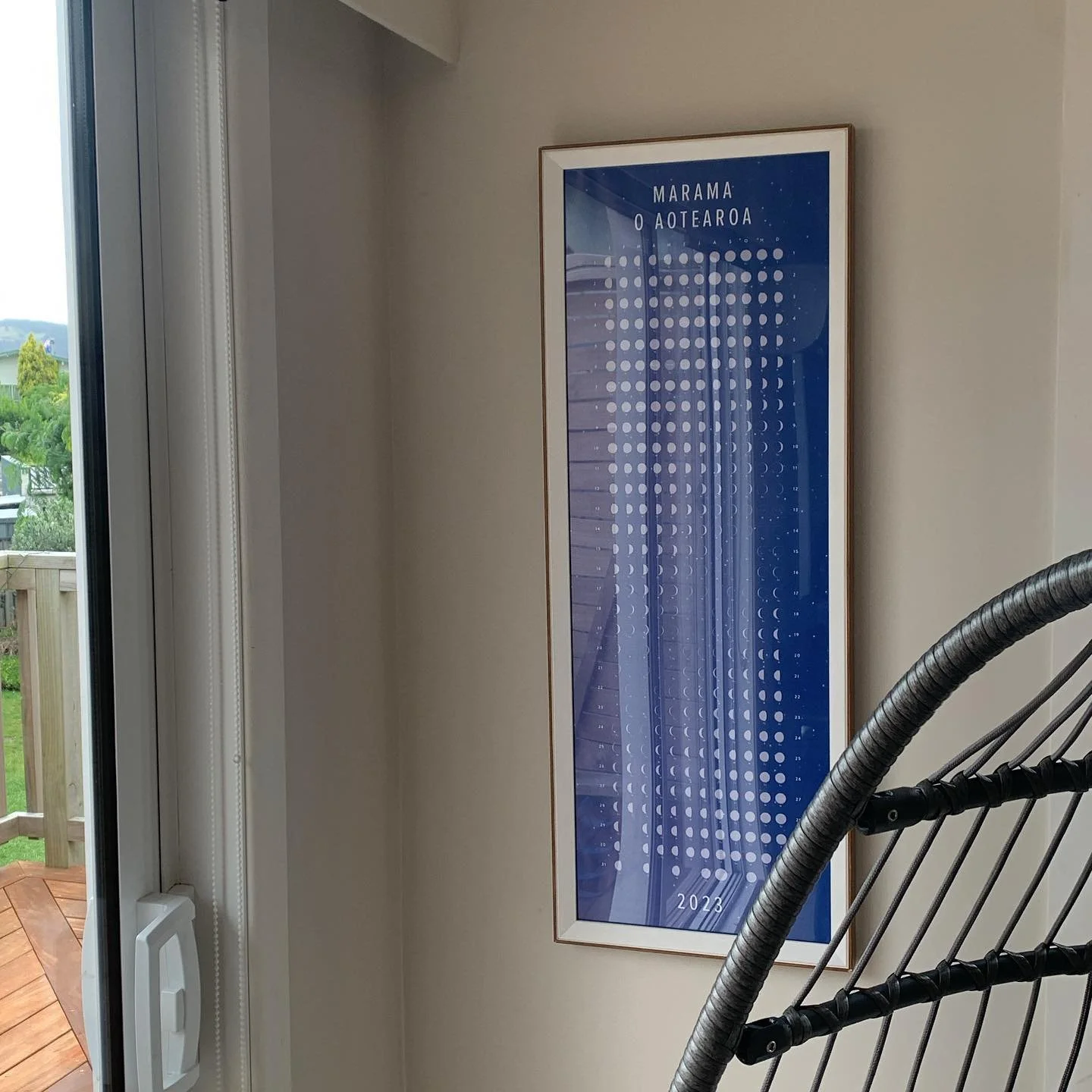 My own 2023 calendar is up! 🌙