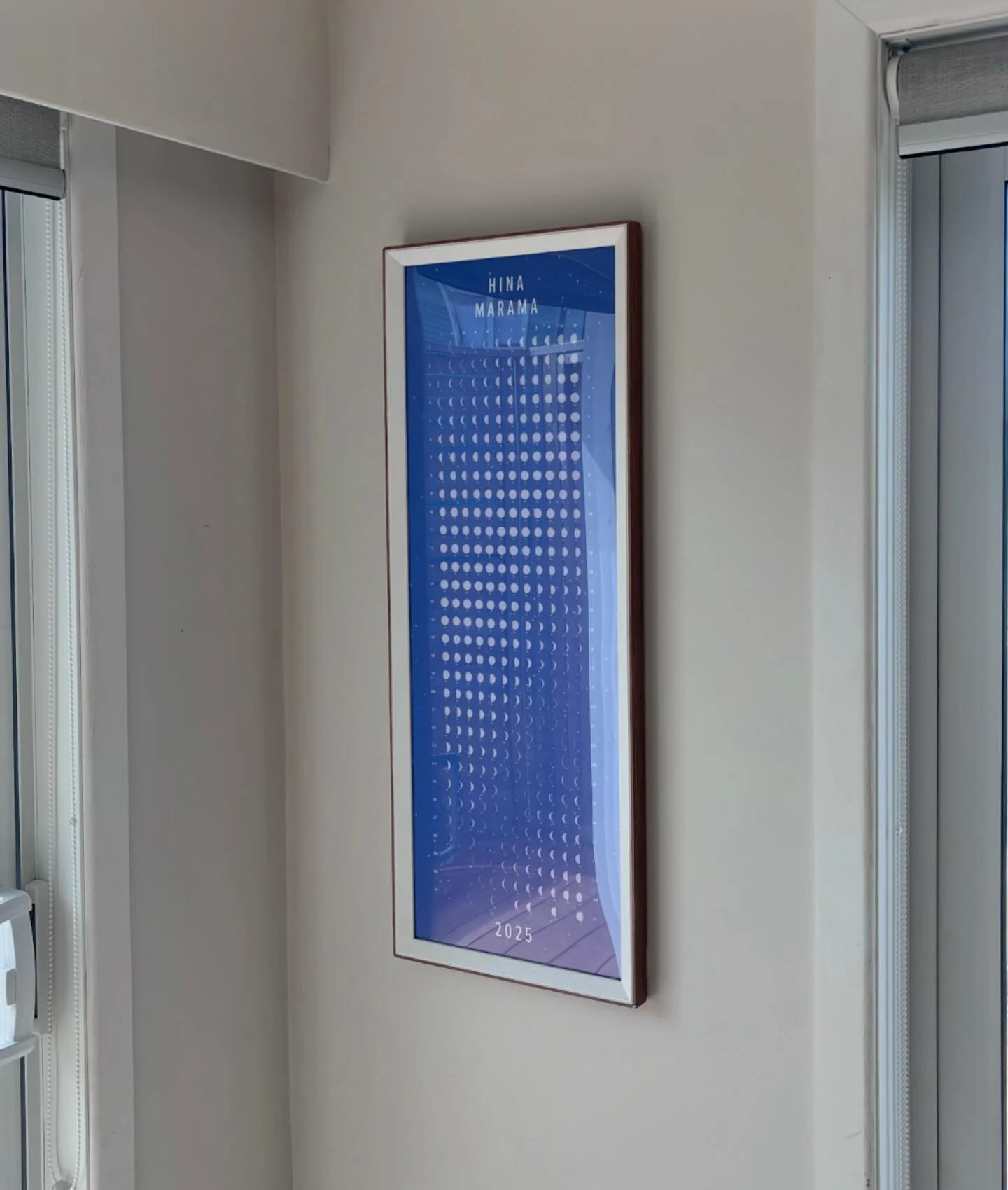 2025 prints for sale now. 🌙 

Moon calendar poster print for 2025 showing all the lunar phases and times of each full moon and new moon. Have one as art for your home (like me!), or snap one up for a cool Christmas gift&hellip; or even for a teacher