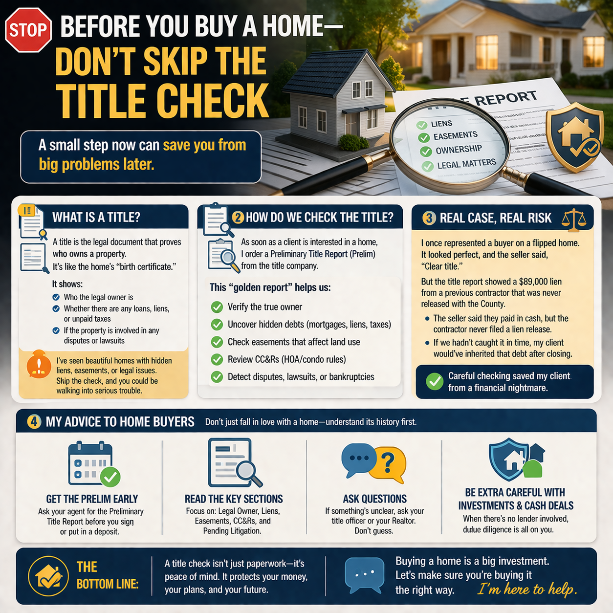Why Title Review Is a Critical Step Before Buying a Home
