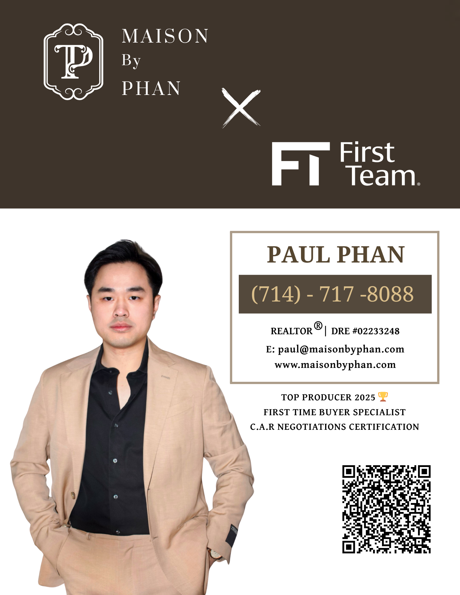 A New Chapter: Paul Phan Joins First Team Real Estate