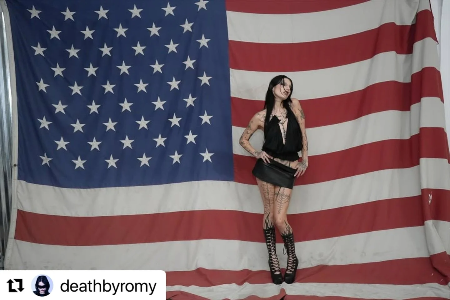 @deathbyromy &ldquo;Hollywood Forever&rdquo; out now. Co-produced &ldquo;See You On The Other Side&rdquo; and &ldquo;If I Die Young&rdquo; with @body.img &amp; @jordanreyesxoxo 🩸🖤♾️ #Repost @deathbyromy 
・・・
HOLLYWOOD FOREVER is steeped in truths t
