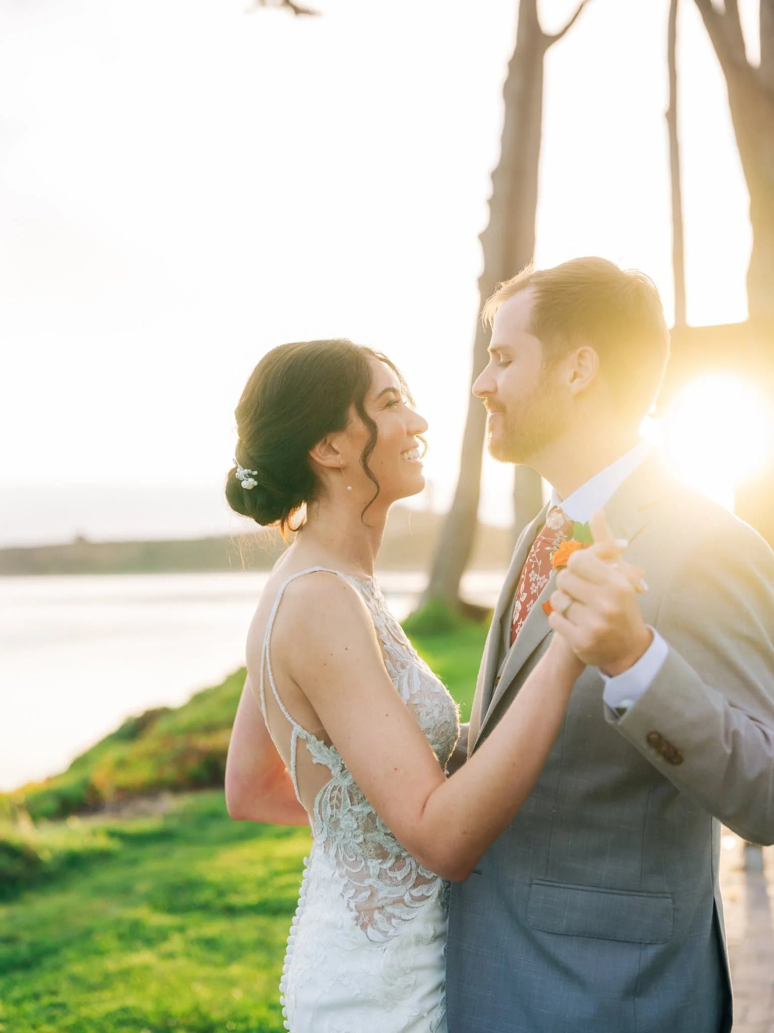 Fall Wedding at Maverick’s House in Half Moon Bay | S + P