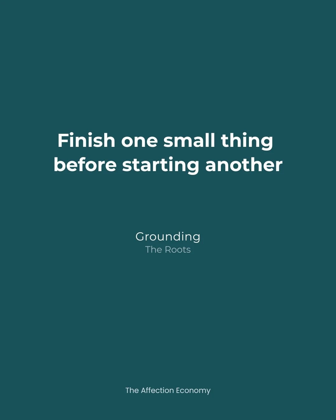 Day 16
You don&rsquo;t need to move to be grounded.
Sometimes stillness is the anchor.

#365ActsOfAffection #Grounded #Stillness #TheRoots #AffectionEconomy
