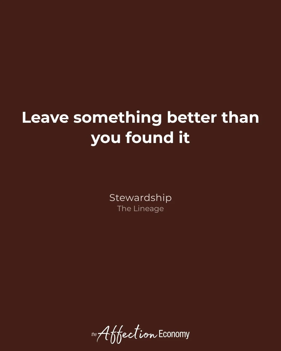 Day 77
Improvement is not reinvention.
It is care applied over time.  #365ActsOfAffection
#TheAffectionEconomy
#StewardshipInAction
#TheLineage
#ValuesLedLeadership
