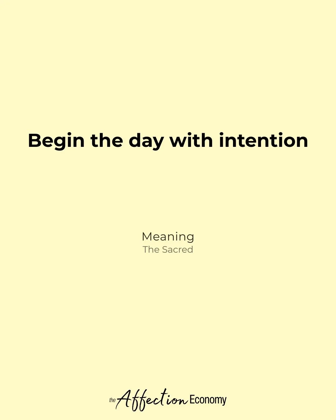 Day 78 How you begin shapes what follows. Intention steadies the day.  #365ActsOfAffection
#TheAffectionEconomy
#MeaningInAction
#TheSacred
#IntentionalLeadership