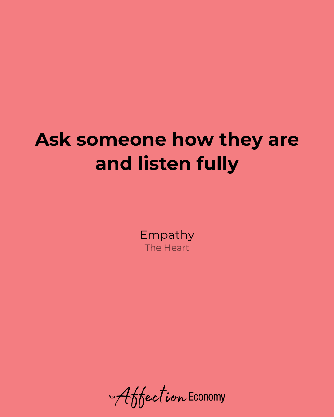 Week Fourteen — Empathy (The Heart)