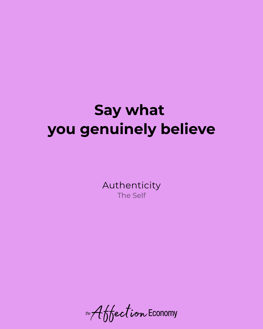Week Twenty-five — Authenticity (The Self)