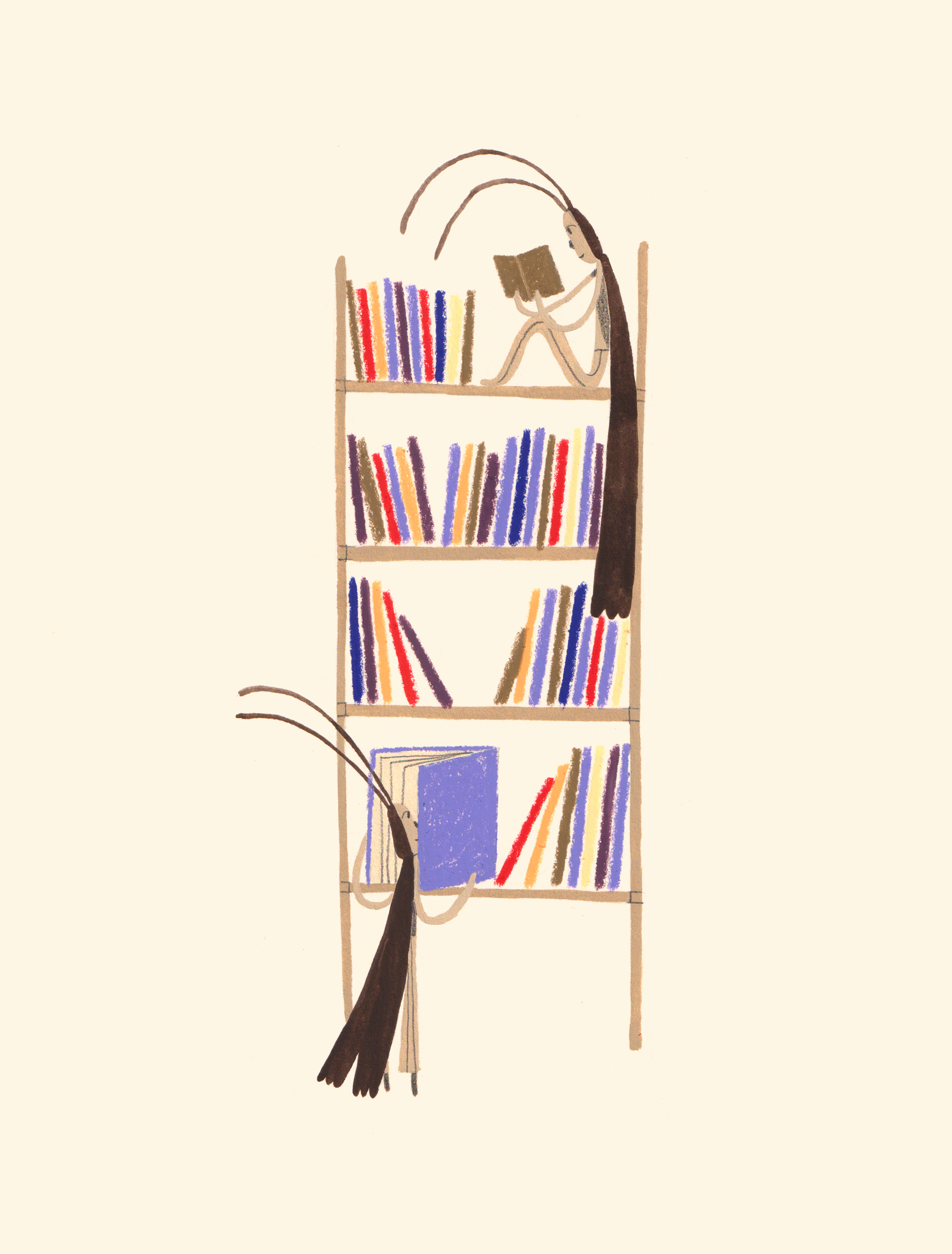 Mini print “Bug library”