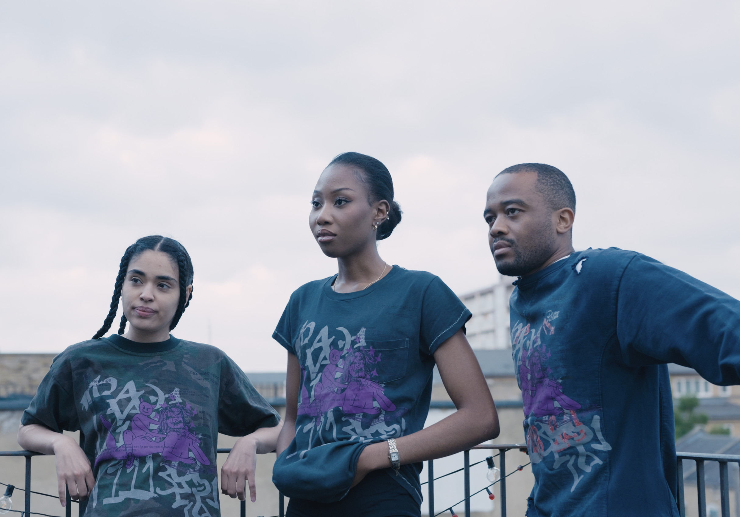 BTS Videoshoot of Purple Emoji Merchandise Lookbook
