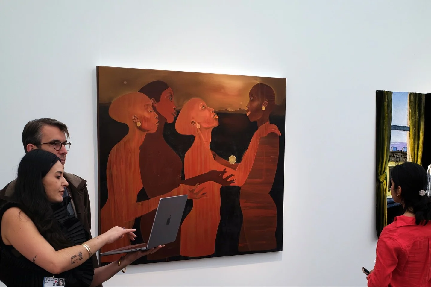 Frieze 2025 last Saturday. Such a fun day out.

Big thanks to those of you who reached out with offers of a potential spare ticket. I owe you big time. 

Essentially Frieze is a yearly event where the global big money art world takes over Regents Par