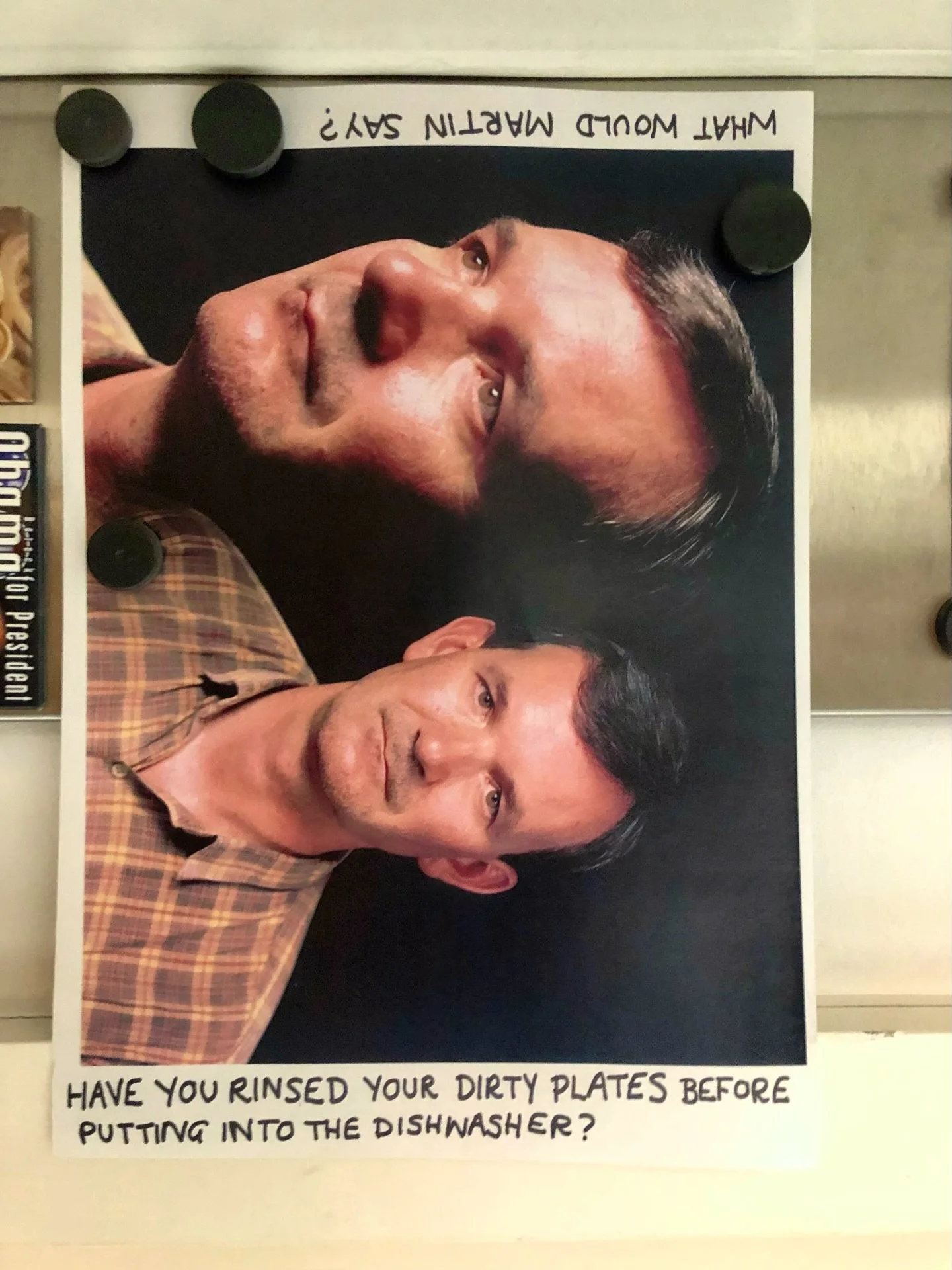 Found in the kitchen at Magnum&rsquo;s London office back in 2022. 

&ldquo;What would Martin say?&rdquo;