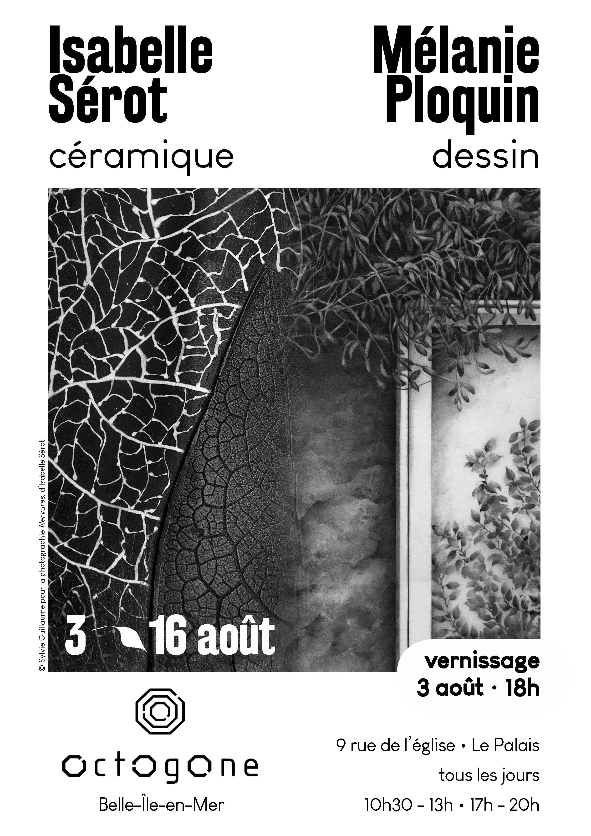 Exposition avec Isabelle Sérot à la galerie Octogone
