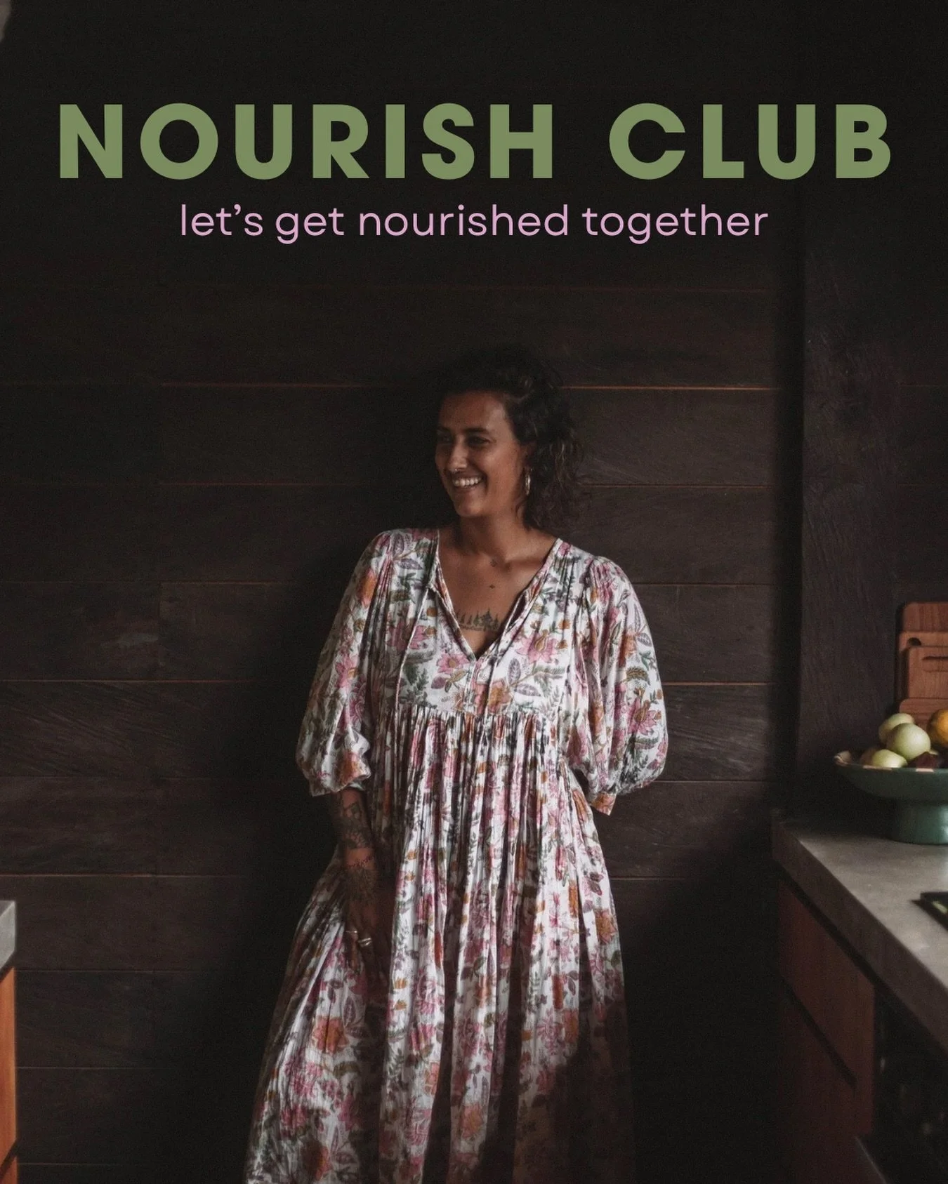 I&rsquo;ve created a space, inspired by membership spaces, but without any of the pressure for you.

A space for me to share more of myself, all the ways that I nourish myself in my day to day. 

Recipes, music, practices, and more.

It&rsquo;s desig