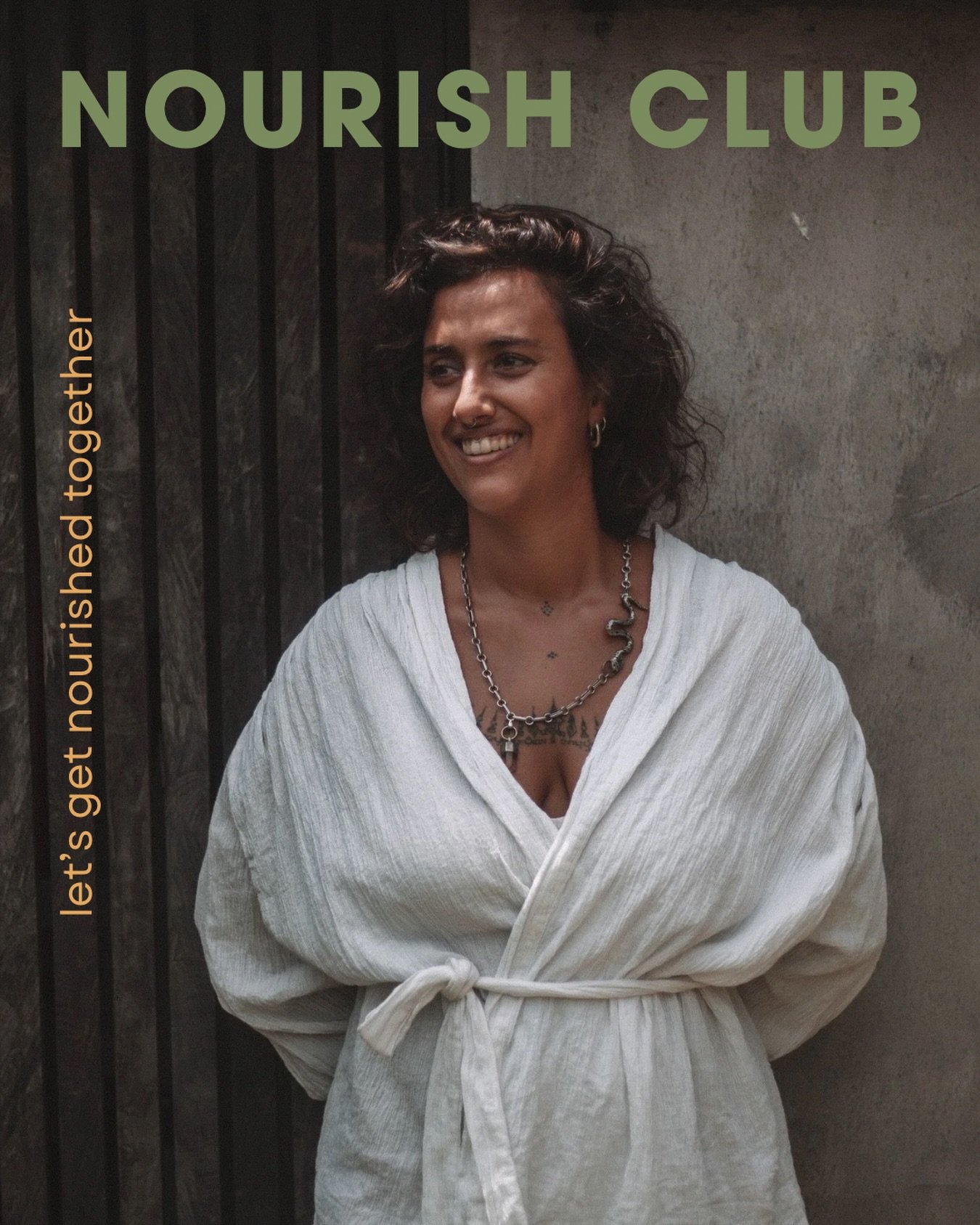 After years of being asked to share recipes, I decided to create a club to share more of myself.

The things that I&rsquo;m eating, the practices I&rsquo;m doing, what I&rsquo;m reading, and listening to and more. 

Nourish Club is designed to be a l