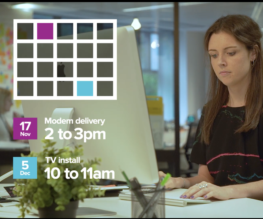 An illustration of e-commerce service for media.