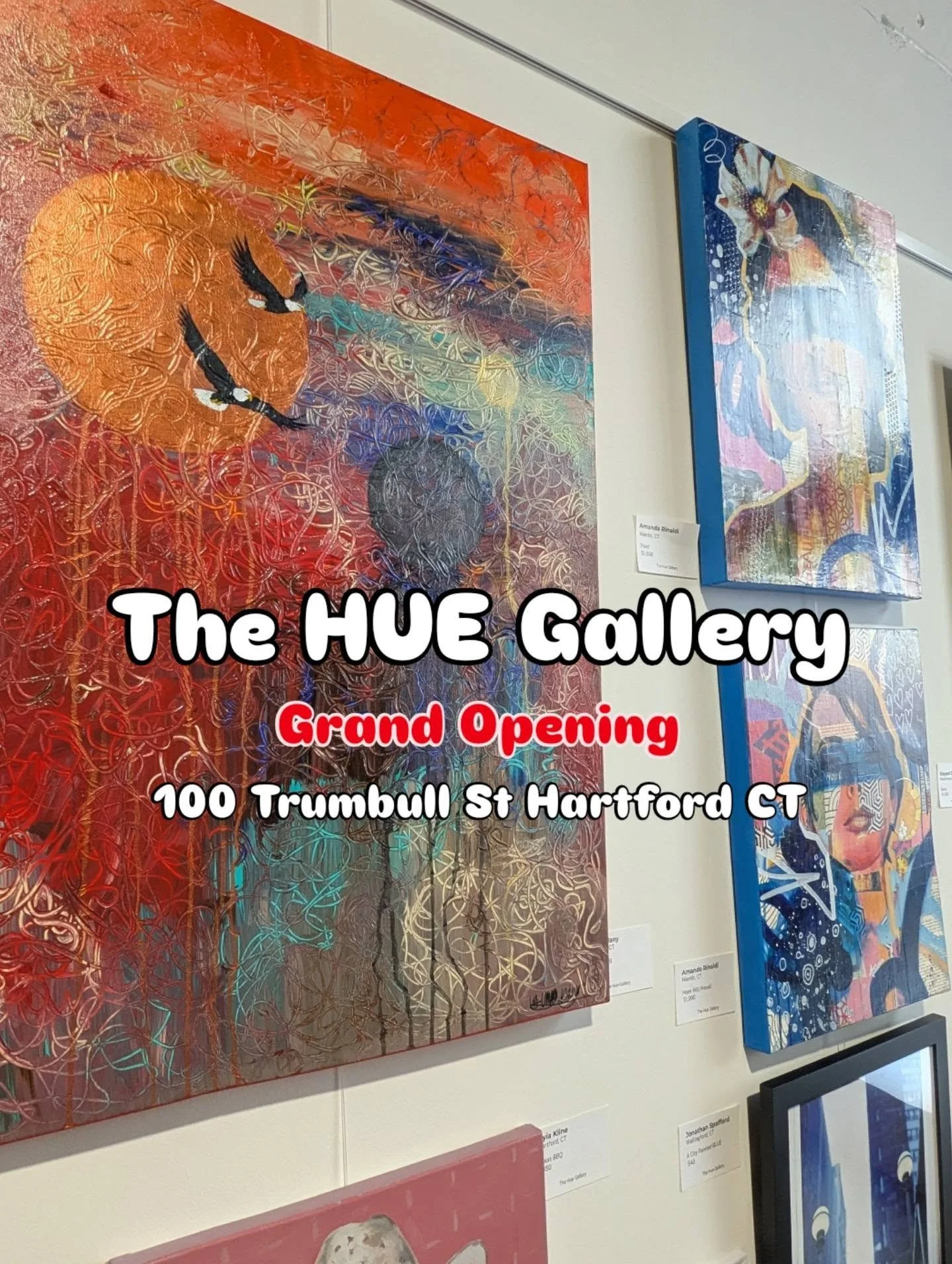 A huge THANK YOU to @thehuegallery_ and the amazing community of artists who seriously brought together a beautiful and powerful gallery show 🙏❤️👏

Thank you Amber and Hype for bringing your vision to life! You've created an inspiring space for bot