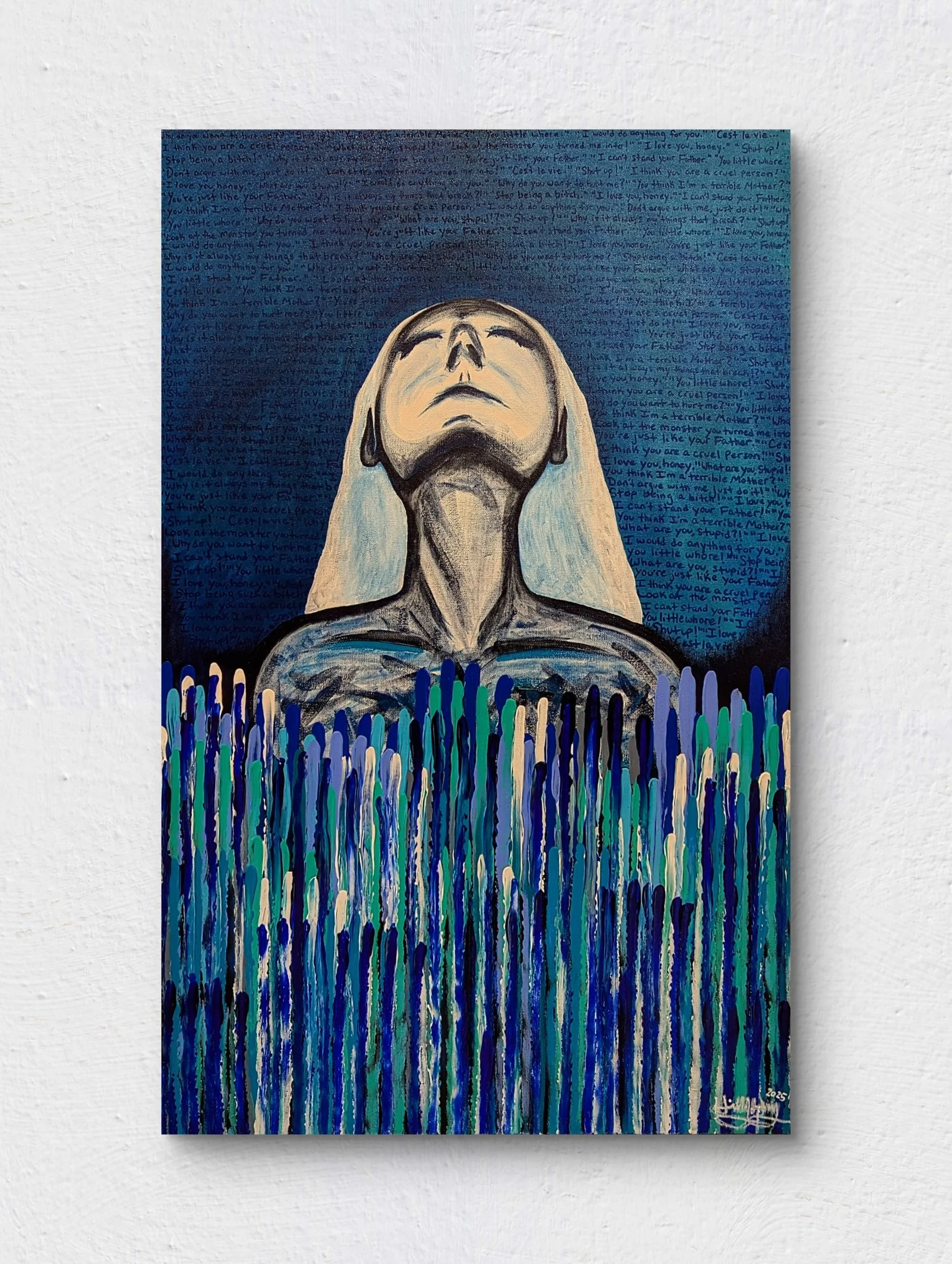 'Silenced: A Self Portrait' | 24x36