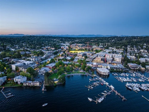 Kirkland, WA waterfront and neighborhoods