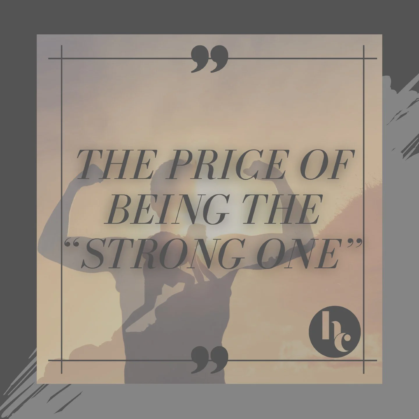🎧 The Price of Being &quot;The Strong One&quot; 🎙️
Season 1 Episode 18 LIVE now anywhere you get your podcast!

Being &ldquo;the strong one&rdquo; often comes with hidden costs&mdash;burnout, guilt, people-pleasing, hyper-independence, and forgetti