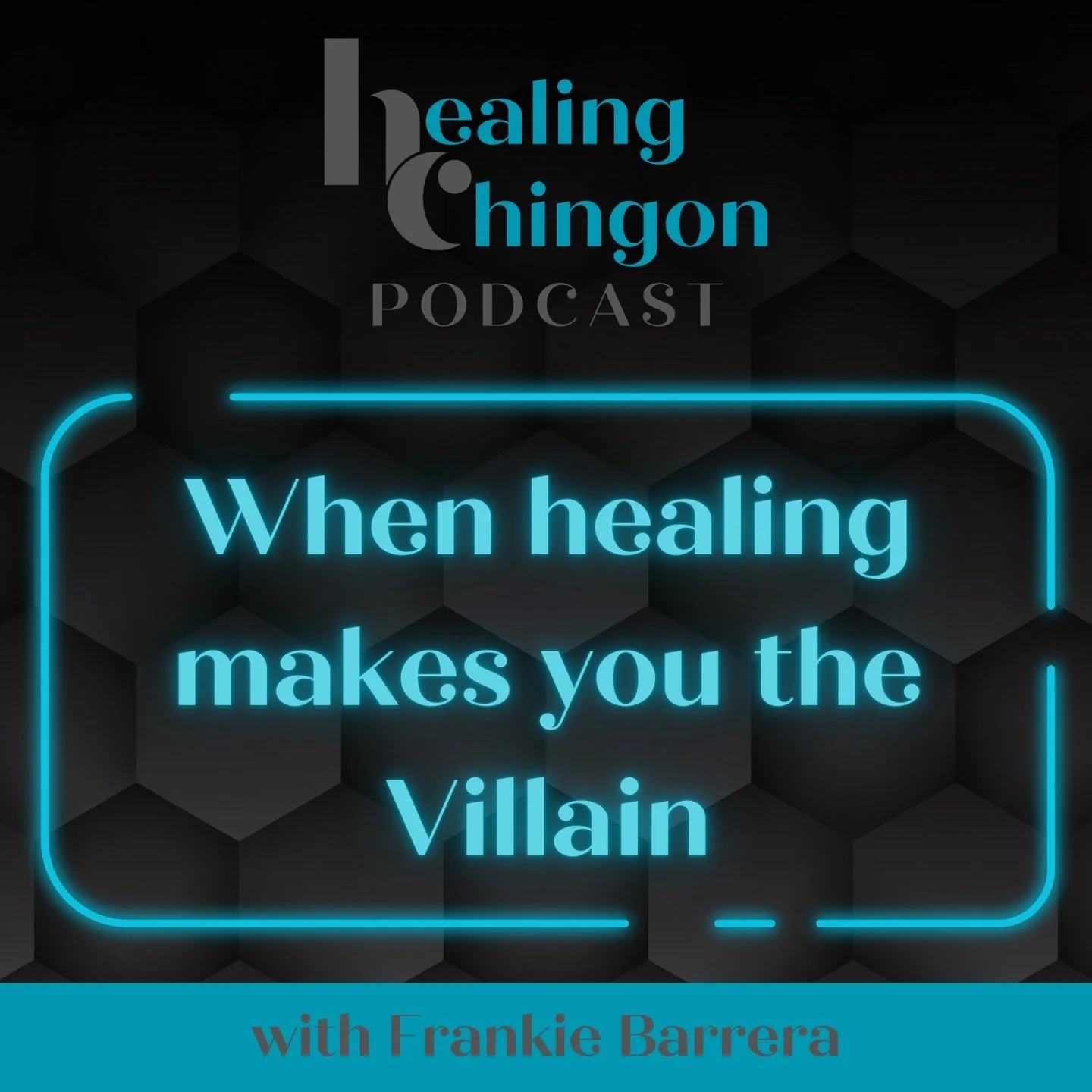 Welcome to Season 2 of the Healing Chingon Podcast. 
Our 1st Episode of Season 2 is out now on all Podcast Platforms! 
🎧When Healing Makes You The Villain🎙️
And tonight at 9pm CT our first Video Podcasts goes live on YouTube!!