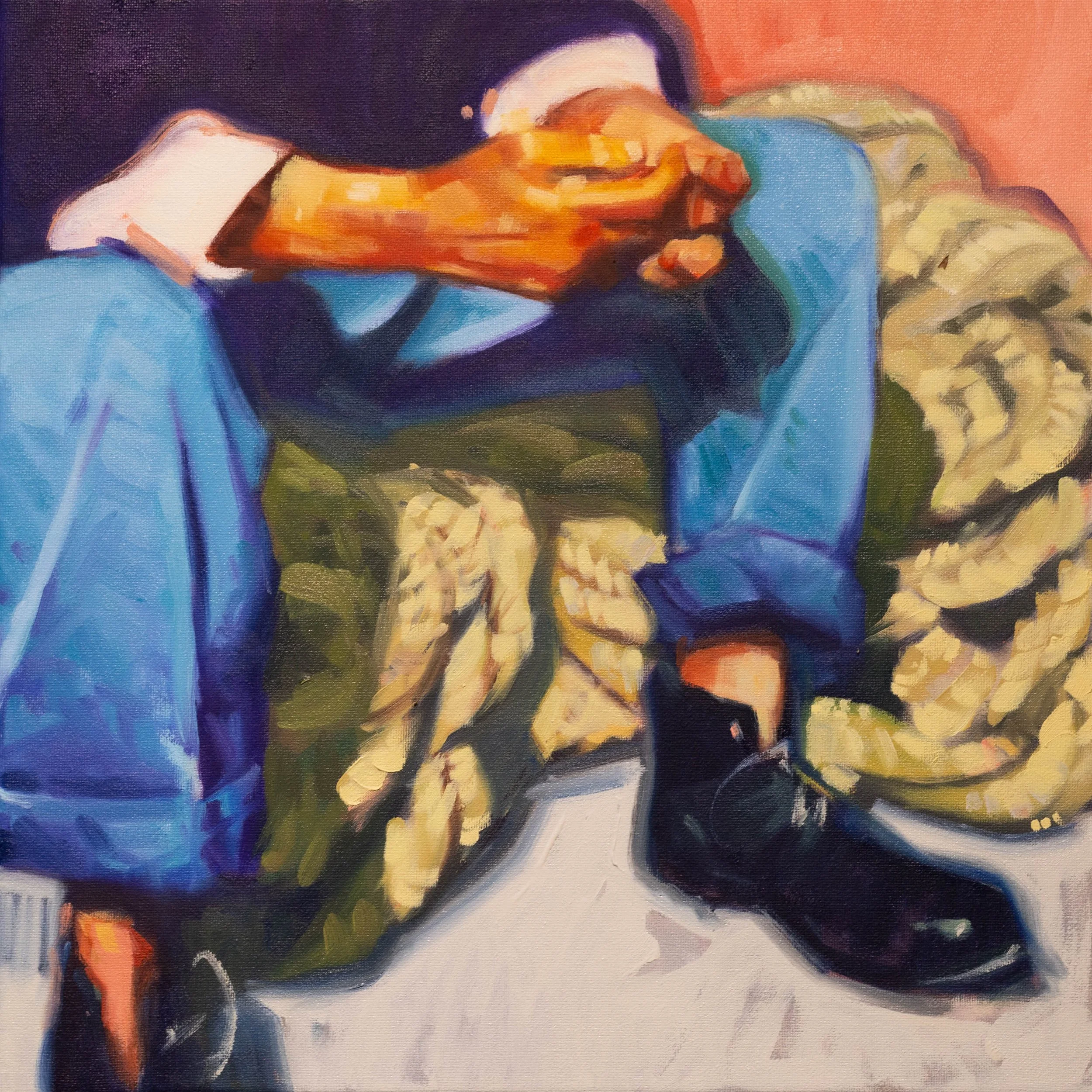 Fisherman resting on a pile of ropes
150 EUR