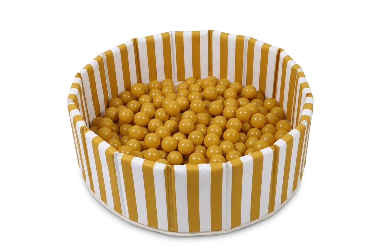 Mustard & White Ball Pit