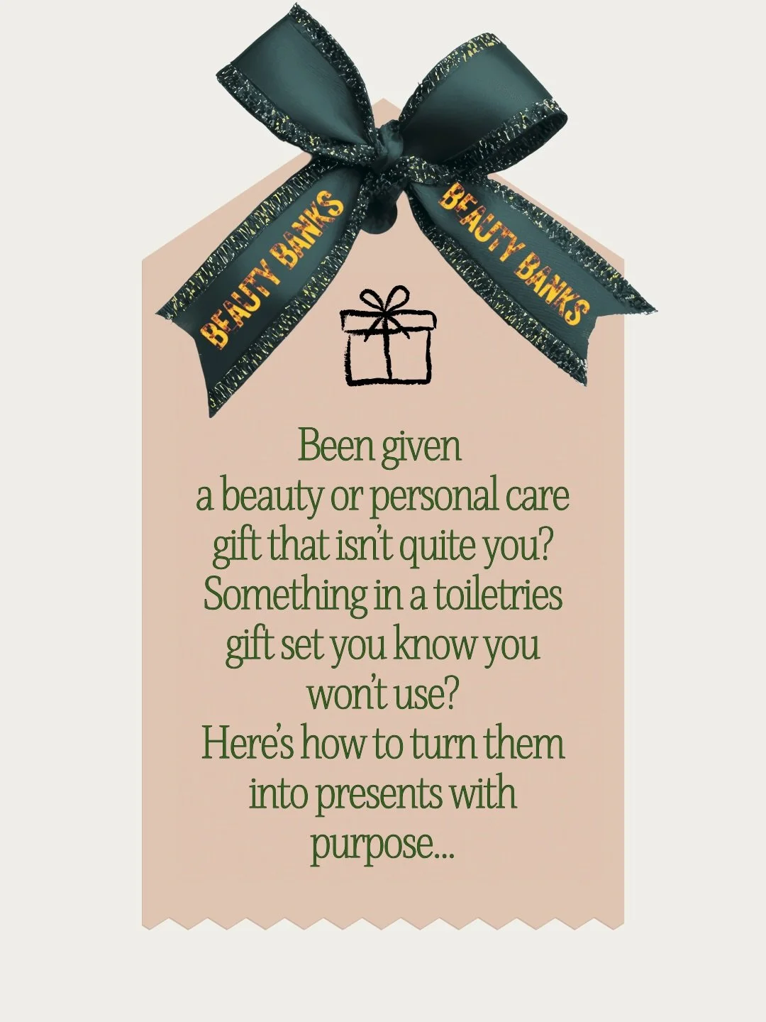 🎁RE-GIFT IT FORWARD🎁

If you&rsquo;ve been gifted a beauty, grooming or personal care product this Christmas that isn&rsquo;t quite right for you &mdash; or there&rsquo;s something in a toiletries gift set you know you won&rsquo;t use &mdash; pleas