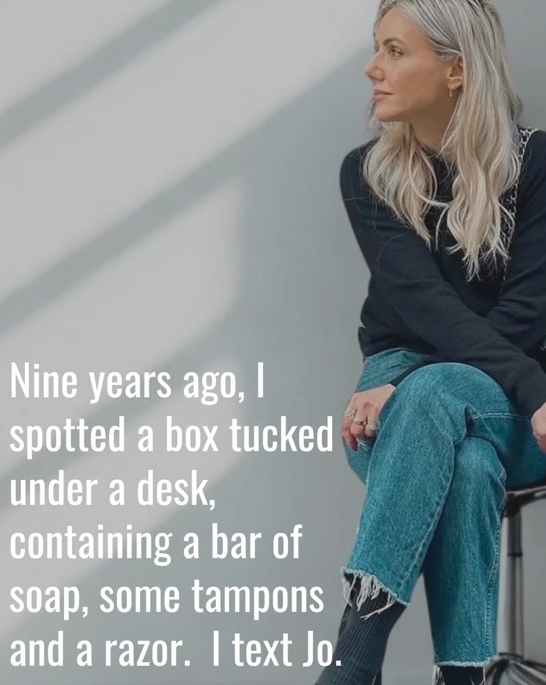 How it all started&hellip;

#hygienepoverty #endhygienepoverty #beautybanks #beautythanks