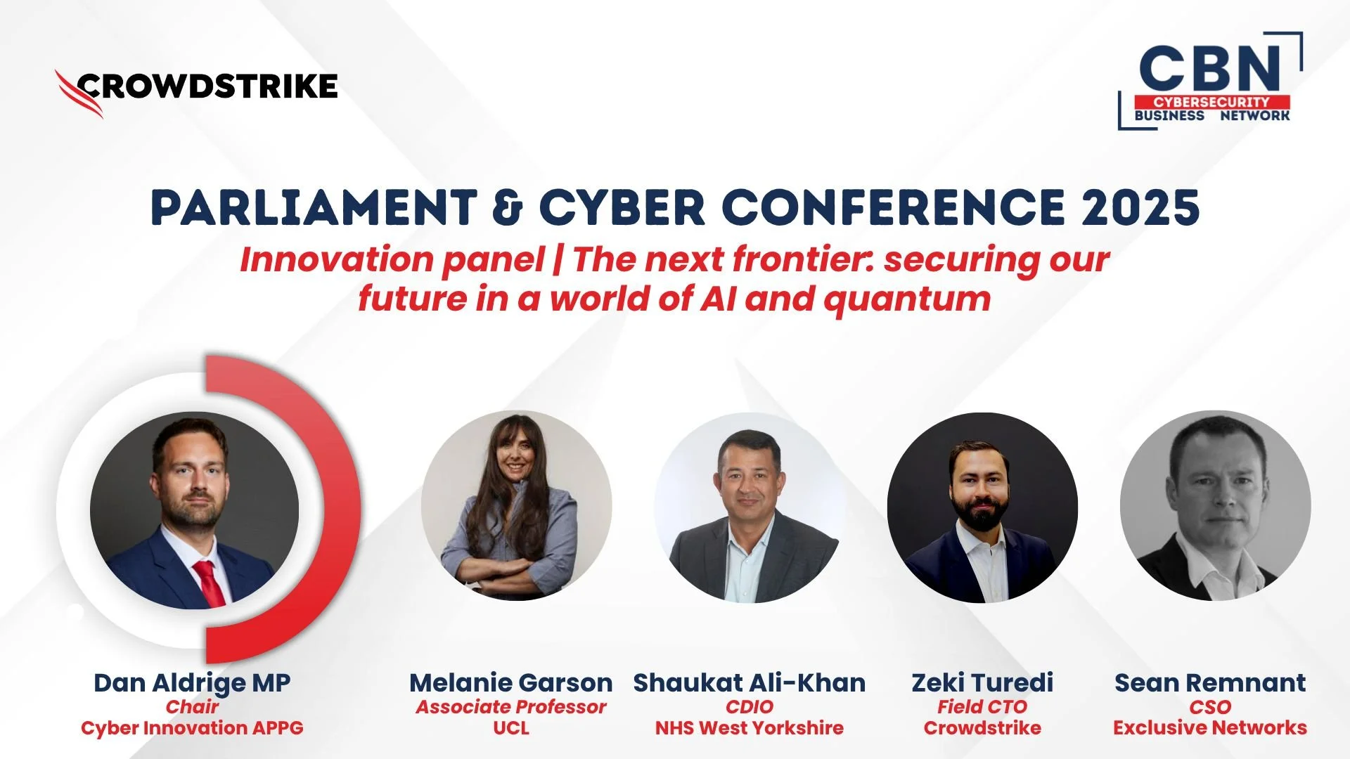 Parliament and Cyber Conference, Cybersecurity Business Network 2025